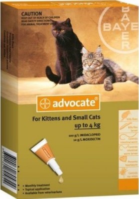 Advocate Kitten And Small Cat Orange (Up To 4kg)