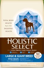 Holistic Select Large & Giant Breed Adult Health Chicken Meal & Oatmeal