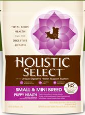Holistic Select Small And Mini Breed Puppy Health Anchovy, Sardine and Chicken Meal
