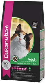 Eukanuba Cat Adult Hairball Relief For Indoor Cats