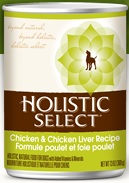 Holistic Select Chicken And Chicken Liver Recipe (Wet Food)