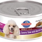 Hill's Science Diet Small & Toy Adult Savory Stew with Beef & Vegetables