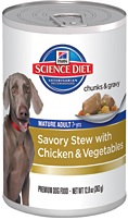 Hill's Science Diet Mature Adult Savory Stew with Chicken & Vegetable
