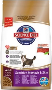 hill's science diet sensitive stomach cat