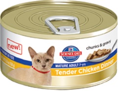 Hill's Science Diet Mature Adult Tender Chicken Dinner (Wet Food)