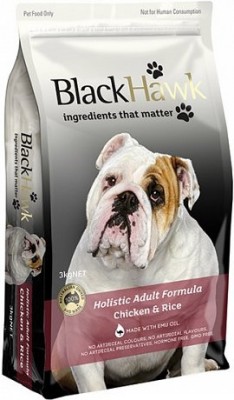 Black Hawk Holistic Adult Chicken And Rice