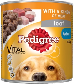 Pedigree Loaf With 5 Kinds Of Meat