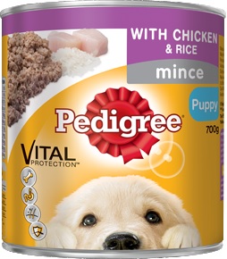 Pedigree Puppy Mince With Chicken And Rice (Wet Food)